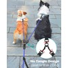PetBonus Rope Double Dog Leash, No Tangle Dual Leash, Reflective