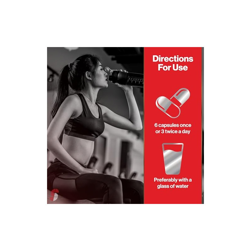 Supplements Direct - Creatine Monohydrate Capsules - 500mg - 120