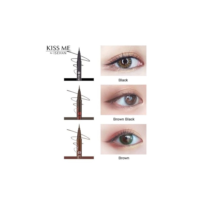 Heroine Make Smooth liquid eyeliner super keep waterproof - 01