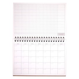 TSUKURIRO B6 Monthly Schedule Book, Time Management, Notebook, Monthly Planner