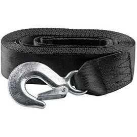 big-autoparts Heavy Duty 2X20 Feet Boat Trailer Winch Strap 10000 Lbs Capacity Safety Hook
