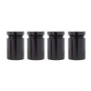 TOMALL Tire Valve Stem Caps Black Bullet Shell for Motorcycles