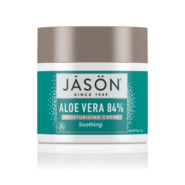 Jason Soothing Aloe Vera 84% Moisturizing Creme 4 oz (Pack of 3)