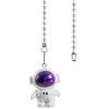 OMYZERO 12" Easy-Install Ceiling Fan Pull Chain Set with Decorative