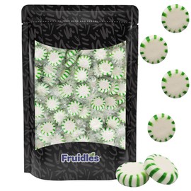 The Dreidel Company Flavored Pinwheel Starlights Hard Candy, Kosher, Individually Wrapped (Spearmint Starlight Pinwheel, 80 Count (1 Pound)