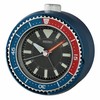 SEIKO QHE207LLH Watch Face Non Ticking Bedroom Alarm Clock, Metallic