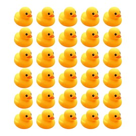 30PCS Mini Rubber Duck Bath Duck Toys for Toddlers Boys Girls,Squeak and Float Rubber Ducks in Bulk Baby Shower Duck Decorations Party Favors