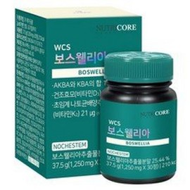 Nutricore WCS Boswellia, 30 tablets, 1 unit / 뉴트리코어 WCS 보스웰리아, 30정, 1개