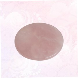 MERRYHAPY 3 Pcs Jade Stone for Eyelash Extensions Eyelash Extensions Jade Eyelash Extension Glue Holder Round Tray Lash Tool Jade for Lash Glue Lash Glue Holder Eyelash Extension Jade Pink