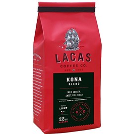 Lacas Coffee Company Kona Blend Medium Fine 12 oz.