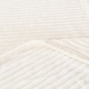 QOFLY Soft Cuddly Blanket, White, 150 x 200 cm, Gift