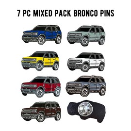 Buck Buck Bronco You’ve been bucked Bronco Pins Enamel Cars | 7 pack 0.75x1.5” inches | You’re Bronco is Sweet, cards, Pin on Cards Rubber horse ducks, Cactus Gray, etc. #BuckYeah #BuckBuckBronco