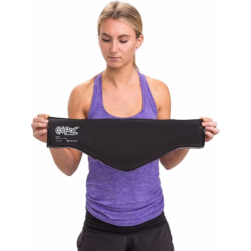 Chattanooga ColPac - Reusable Gel Ice Pack - Black Vinyl