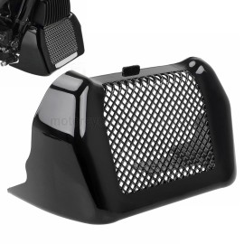 Unbranded Oil Cooler Cover With Bracket Fit For Harley Touring Road Street Glide 2017-2023