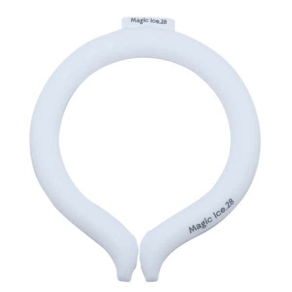 Magic Ice, Non-Melting, 0.9 inches (28 cm), Size M, White