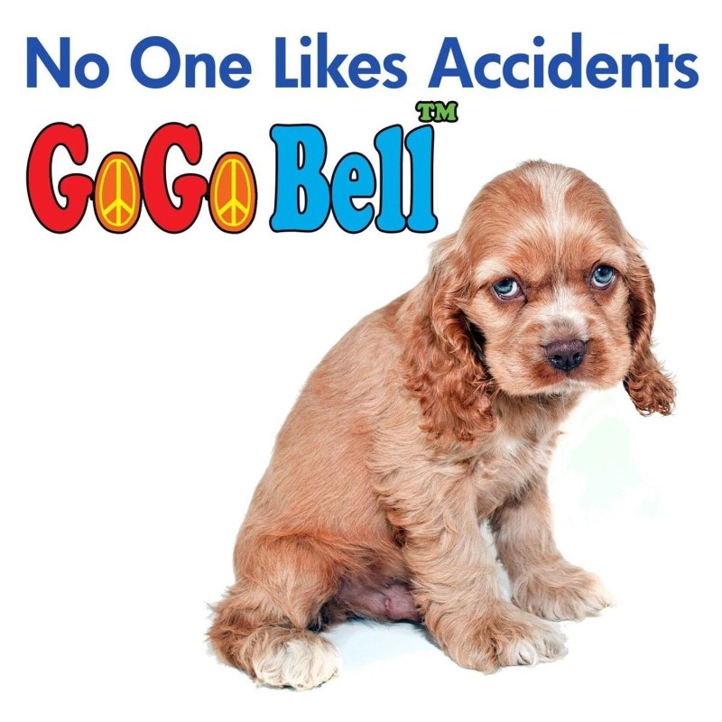 GoGo Bell Dog Doorbell for Housebreaking/