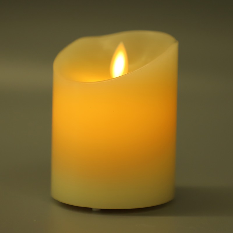 Electronic Candle Lights Rechargeable Flameless Tea Lights LED Candles with