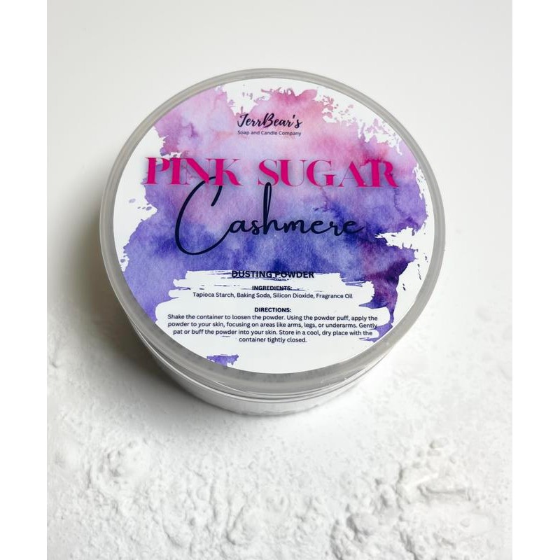 JerrBear’s Custom Body Dusting Powder - Scented - Gentle -
