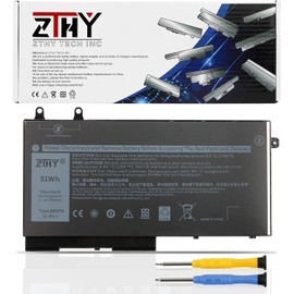 ZTHY 51Wh R8D7N Laptop Battery Compatible with Dell Precision 3540 M3550 Latitude 5400 5410 5500 5510 Inspiron 7590/7591/7791 2-in-1 Series Notebook H82T6 0C5GV2 0W8GMW 1V1XF 4GVMP 11.4V 3-Cell