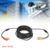 BNC+DC Video Power Cable Security Camera CCTV Wire Cord W