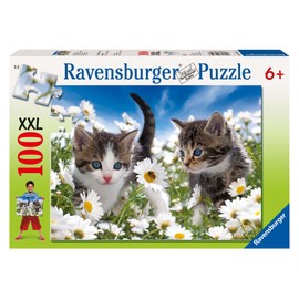 Ravensburger Kitty and Daisies XXL Jigsaw Puzzle (100 Pieces)