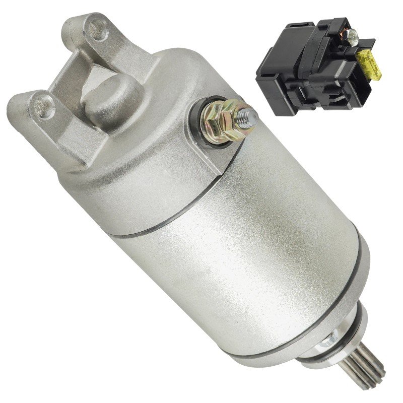 Caltric Starter And Relay Solenoid for Arctic Cat 400 Dvx