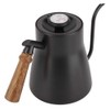 Fdit 850ml Stainless Steel Tea Kettle Drip Over Coffee Kettle