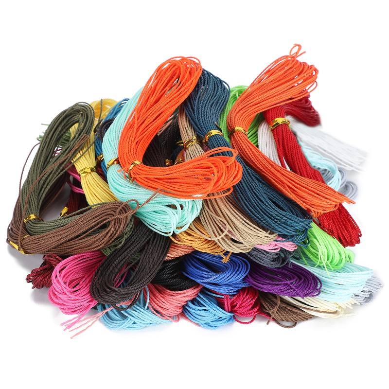 Artificial Leather Waxed Thread Kit DIY String Rope for Making
