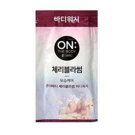 On the Body Disposable Cherry Blossom Body Cleanser Wash Shower Gel Travel Mini Camping Gym Swimming Pool Exercise Pension / 온더바디 일회용 체리블라썸 바디클렌져 워시 샤워젤 여행용 미니 캠핑 헬스장 수영장 운동 펜션