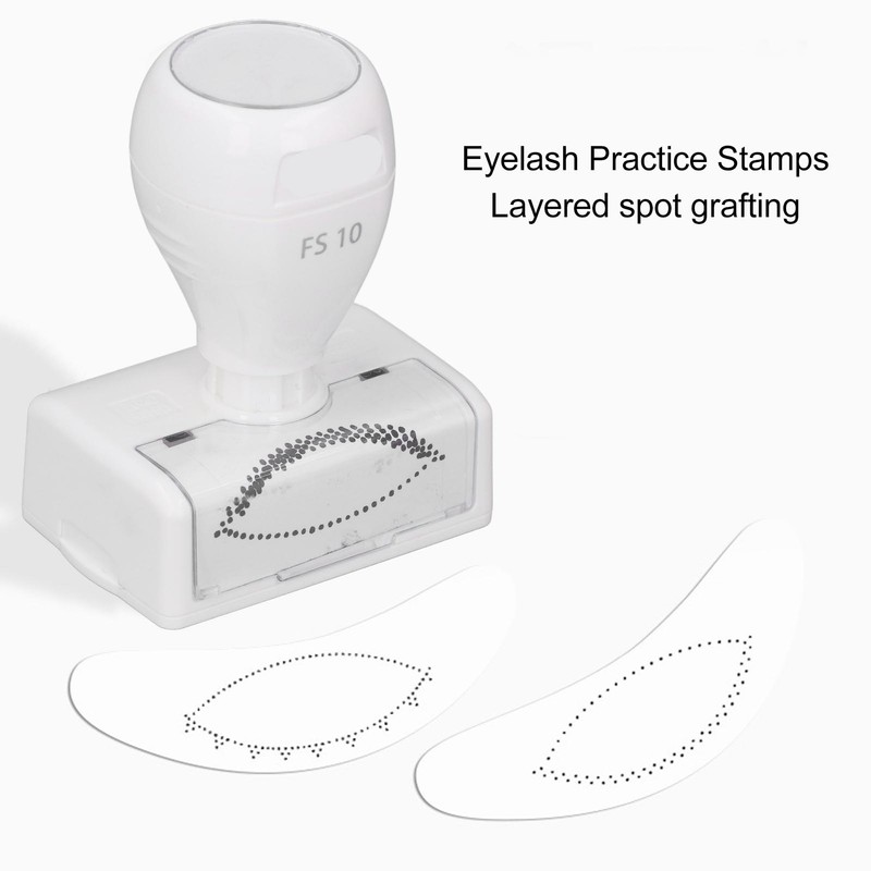 2ml Ink Eyelash Practice Stamp Makeup Aids Lashes Extend Stamp