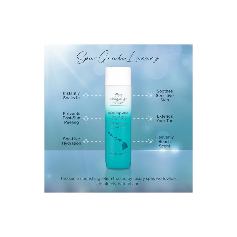 Absolutely Natural Rose Hip Aloe Lotion