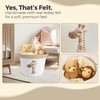 Giraffe Storage Basket for Nursery – Large 15”x11” Cotton Rope
