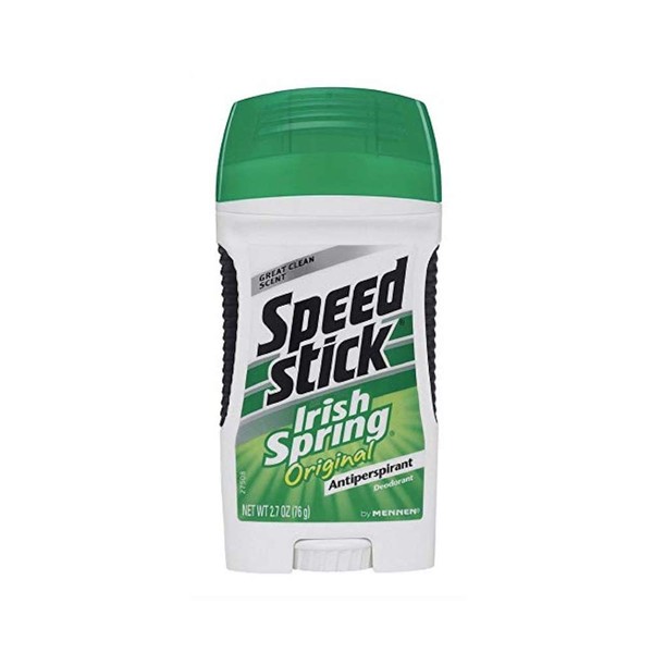 Speed Stick Original Antiperspirant & Deodorant, Irish Spring 2.70 oz (Pack of 10)