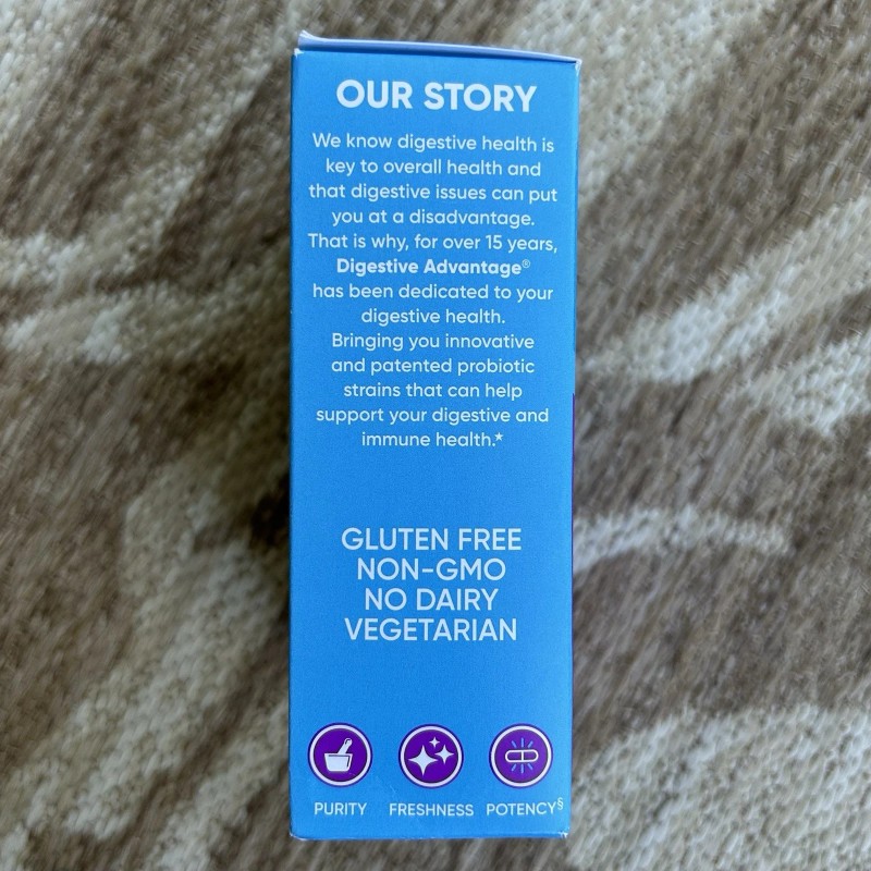 Digestive Advantage Daily Probiotics 4 in 1 30 Capsules EXP