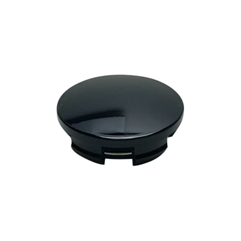 Gloss Black No Logo Snap in Wheel Center Cap CC218-1P