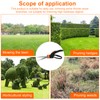 Grass Shears Handheld, Razorsharp Hand Grass Clippers with 360 Degree