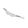 POFET 2pcs Marine Grade 316 Stainless Steel Flagpole Rope Cleat