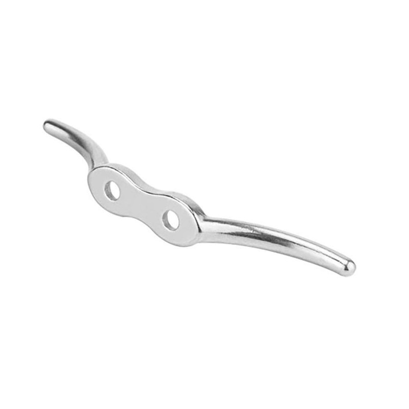 POFET 2pcs Marine Grade 316 Stainless Steel Flagpole Rope Cleat