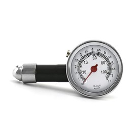 Atelierate Car Bike Motorcycle Air Pressure Tester 0-100Psi Tire Pressure Monitor Air Pressure Tester