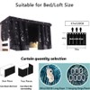 XGOPTS Bottom Bunk Bed Curtains Students Dormitory Bunk Bed Curtains