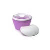Gedy - PORTE JEUX POUR BAIGNOIRE BLANC LILA - Gedy