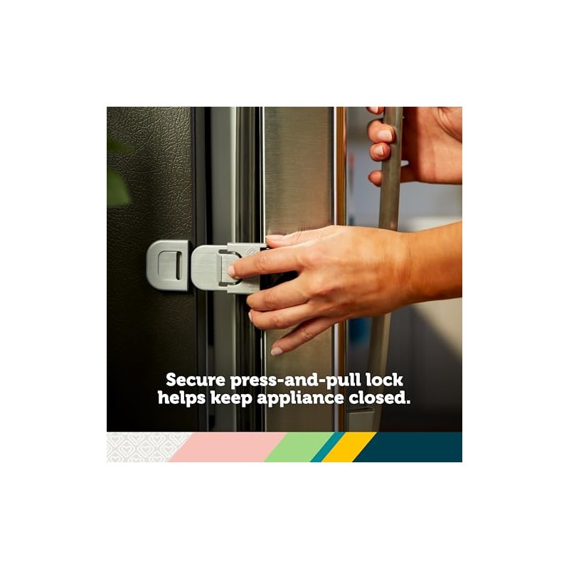 Safety 1st Multi-Purpose Appliance Lock Decor, 2-Count