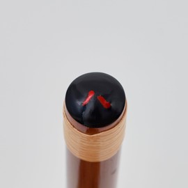 Yamamoto Takizaiya Shino Flute for Festivals and Music Accompanies, Japanese Musical Instruments, Bamboo Rattan Roll (7 Holes 8 Tone Tone)