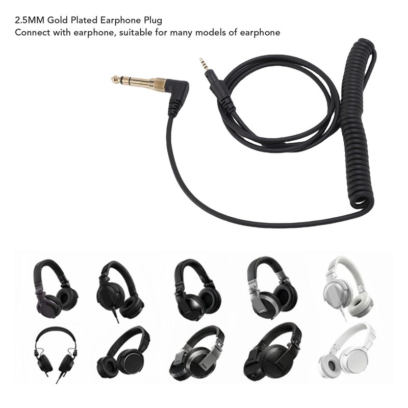 Jectse Audio Cable Replacement for DJ HDJ-CUE1BT HDJ-X5 HDJ-X7 HDJ-S7