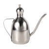 1Pc 0.35L Stainless Steel Olive Oil Dispenser Vinegar Pot Bottle