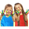OUOOBEA 4Pack Smock for Kids,Children Waterproof Art Smock Painting Feeding,
