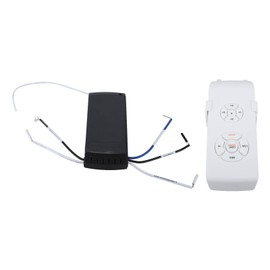 Remote Roof Fan Control Kit Universal Kit Kit Wireless Roof Fan Remote Control Kit of The Long -Distance Kit, Replacement for Home Use, ABS Material Material ABS English Version
