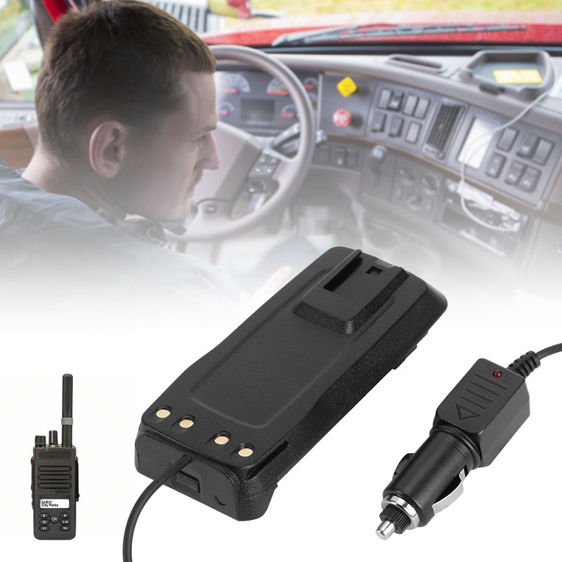 12V Battery Eliminator Box PMNN4409 for Two Way Radio Fit