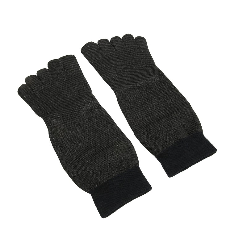 Level 5 Cut Protection Toe Socks Skid Resistant 5 Finger