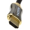 kenable Braided Chrome HDMI Shielded Cable 4k 2k Supports 3D